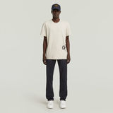 G-STAR Outlet Camiseta Sprayed Graphic Blanco