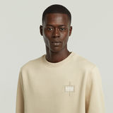 G-STAR Outlet Logo Sweater Beige