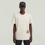 G-STAR Outlet Camiseta Sprayed Graphic Blanco