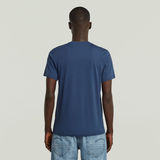 G-STAR Outlet Camiseta GRAW Slim Azul intermedio