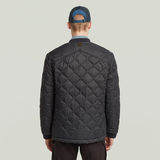G-STAR Outlet Lightweight Quilted Padded Jacket Grey