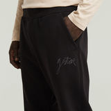 G-STAR Outlet Pantalones de deporte Script Negro