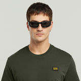 G-STAR Outlet Label Badge Regular T-Shirt Grey