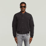 G-STAR Outlet Chaqueta de cuero Varsity Negro