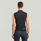 G-STAR Outlet Pitched Hem Slim Vest PM 2.0 Dark blue