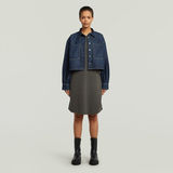 G-STAR Outlet Seam Detail Overdyed Loose Dress Grey