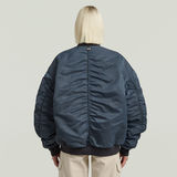 G-STAR Outlet Macro Balloon Bomber Azul oscuro