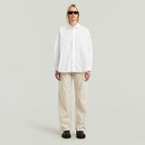 G-STAR Outlet Clean Boyfriend Shirt White