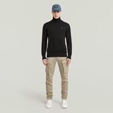 G-STAR Outlet Rovic Trainer Zip 3D Regular Tapered Beige