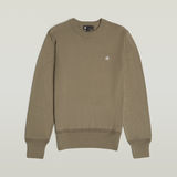 G-STAR Outlet Core Knitted Sweater Brown