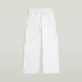 G-STAR Outlet Bowey Carpenter Loose Jeans White