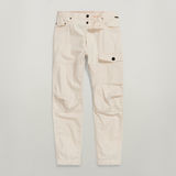 G-STAR Outlet Premium Bearing 3D Cargo Pants White