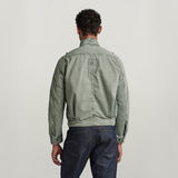 G-STAR Outlet Utility Flap Pocket Zip Jacket Green