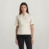 G-STAR Outlet Wrap T-Shirt Beige