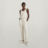 G-STAR Outlet Sports Graphic Jumpsuit White