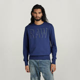 G-STAR Outlet RAW Graphic Sweater Dark blue
