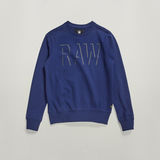 G-STAR Outlet RAW Graphic Sweater Dark blue