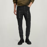 G-STAR Outlet Zip Pocket 3D Skinny Cargo Pants Black