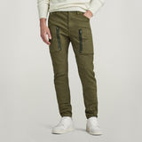 G-STAR Outlet Zip Pocket 3D Skinny Cargo Pants Green