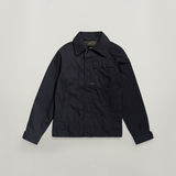 G-STAR Outlet High Collar Overshirt Black