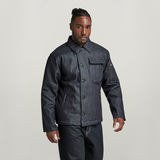 G-STAR Outlet Deck Padded Denim Jacket Dark blue