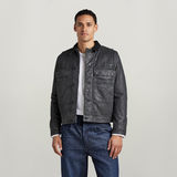 G-STAR Outlet Unisex Utility Flap Pocket Lined Jacket Black