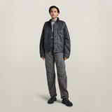 G-STAR Outlet Unisex Utility Flap Pocket Lined Jacket Black