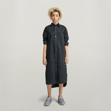 G-STAR Outlet Long Shirt Dress Grey