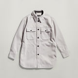 G-STAR Outlet Boyfriend Overshirt Grey