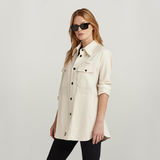 G-STAR Outlet Boyfriend Overshirt Beige