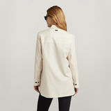 G-STAR Outlet Boyfriend Overshirt Beige