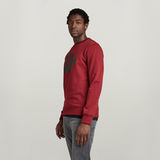 G-STAR Outlet Abstract RAW Sweater Red