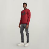 G-STAR Outlet Abstract RAW Sweater Red