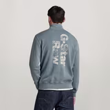 G-STAR Outlet Painted Garment Dyed Graphic Skipper Grey