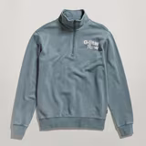 G-STAR Outlet Painted Garment Dyed Graphic Skipper Grey