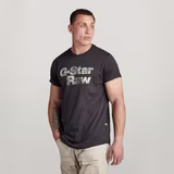 G-STAR Outlet Painted Graphic Lash T-Shirt Black