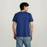 G-STAR Outlet Faded burger logo T-Shirt Medium blue