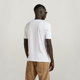 G-STAR Outlet Graphic 9 Slim T-Shirt White