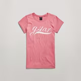 G-STAR Outlet Graphic 1 Slim Top Pink