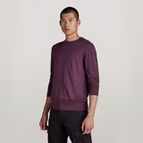 G-STAR Outlet Core Knitted Sweater Purple