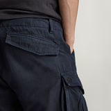G-STAR Outlet Cargo Pants 3D Regular Tapered Cuffed Dark blue
