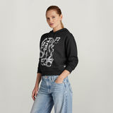 G-STAR Outlet Sudadera Graphic 3 Hooded Negro