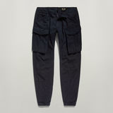 G-STAR Outlet Cargo Pants 3D Regular Tapered Cuffed Dark blue