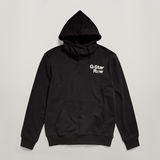 G-STAR Outlet Back Print Hoodie Black