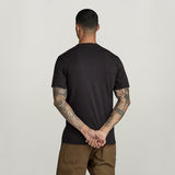 G-STAR Outlet Camiseta Shadow Graphic Slim Negro