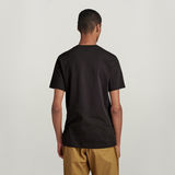 G-STAR Outlet Camiseta Poem Slim Negro