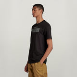 G-STAR Outlet Camiseta Poem Slim Negro