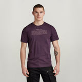 G-STAR Outlet Poem Slim T-Shirt Purple