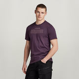 G-STAR Outlet Poem Slim T-Shirt Purple