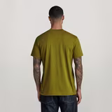 G-STAR Outlet Multi Badge T-Shirt Green